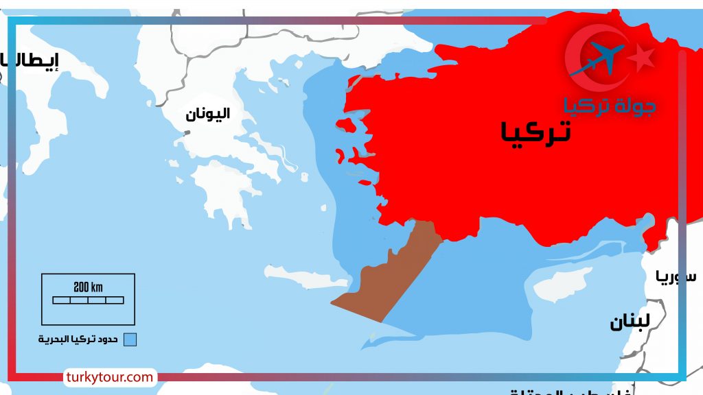 الحدود التركية الليبية 